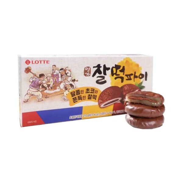 LOTTE Chocolate Cake Pie 01